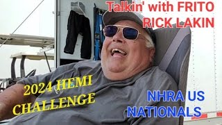 SOX amp MARTIN HEMI CHALLENGE Mopar Drag Racing Shorts amp INTERVIEW Rick quotFRITOquot Lakin [upl. by Luke]