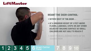 LiftMaster 8500W Wall Mount Garage Door Opener Installation Overview [upl. by Nick]