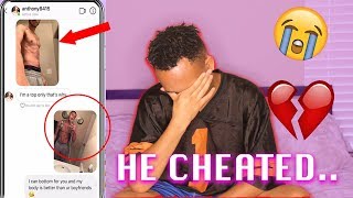 CATFISHING MY BOYFRIEND TO SEE IF HE CHEATS Leads To Break Up Gay Couple [upl. by Fachan]