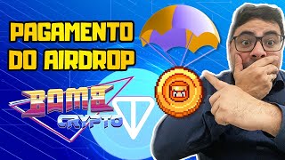 DISTRIBUIÇÃO DO AIRDROP BOMB CRYPTO  NOVIDADES [upl. by Llenrad]