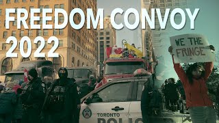 FREEDOM CONVOY 2022 CANADA ENG  SUBS  PROTESTA DE CAMIONEROS EN CANADA [upl. by Ttessil]