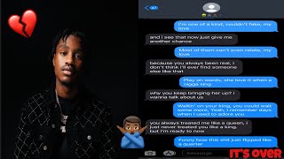 Lil Tjay  Calling My Phone feat 6LACK LYRIC PRANK ON EX💔🥲 Very Emotional [upl. by Enyad617]