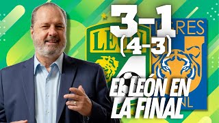 LEÓN EN LA FINAL  León vs Tigres UANL  Concacaf Champions League 2023 [upl. by Htebarual]