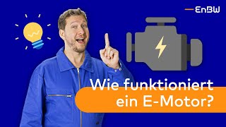 Wie funktionieren Elektromotoren in EAutos  EnBW EWissen [upl. by Netsruk]