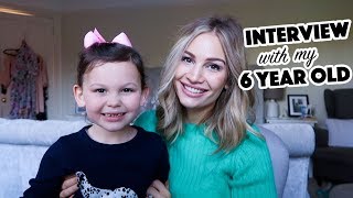 Interview with my 6 Year Old [upl. by Yelich786]