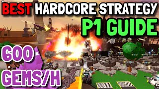 The BEST Hardcore Strategy  Lucille Strategy P1 Guide  Roblox Tower Defense Simulator TDS [upl. by Nilat1]