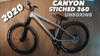 UNBOXING CANYON STITCHED 360 PRO  MODELO 2020   DIRTJUMP   MTB BARCELONA [upl. by Bain]