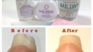 Orly Rescue Nail Repair by The Crafty Ninja [upl. by Nwahsem672]