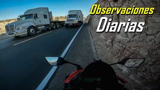 Todo esto sucede al Viajar en Carretera  Observaciones Diarias en Moto 🏍️🔥 [upl. by Ekeiram801]