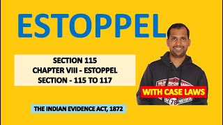 Estoppel  Section 115 of Indian Evidence Act  Law of Evidence [upl. by Bessie]