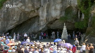 Chapelet du 14 juillet 2024 à Lourdes [upl. by Hewett]