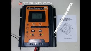 CONTROLADOR DE CARGA ENERGIA SOLAR PERFECT SUITOR [upl. by Gentille]