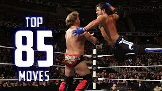 Top 85 Moves of AJ Styles [upl. by Caterina]