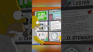 Homer découvre que son patron les espionne avec des lunettes hightech shorts viral [upl. by Eidde]