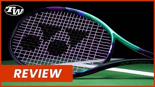 Yonex VCORE Pro 97D 320 gram 18x20 Tennis Warehouse Racquet Review 💫 [upl. by Hippel]