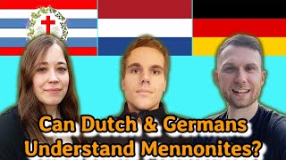 Can German amp Dutch Speakers Understand Plautdietsch Mennonite Low German [upl. by Ahsatel]