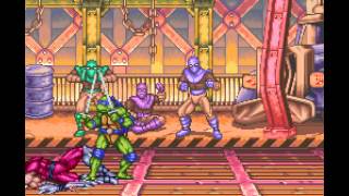 SNES Longplay 434 Teenage Mutant Ninja Turtles Tournament Fighters [upl. by Tonya]