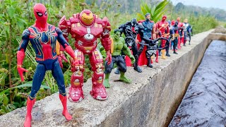 Avengers Superhero Story Marvels SpiderMan 2 Hulk Iron Man Captain America Venom [upl. by Hsirahc]