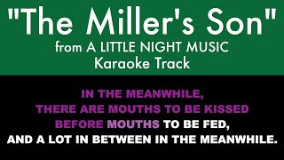 quotThe Millers Sonquot from A Little Night Music  Karaoke Track with Lyrics on Screen [upl. by Aia]