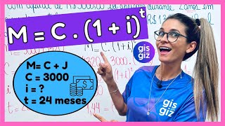 JUROS COMPOSTOS  MATEMATICA FINANCEIRA [upl. by Shue672]