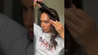 Messy Bun Tutorial  ghd creative curl wand [upl. by Bartholomeo]