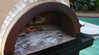 Al Fresco Pizza Oven  Halloween Pizzas with the Kids [upl. by Anerahs632]