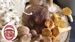 5 champignons asiatiques dans la cuisine chinoise ChinaKitchenEva [upl. by Gitlow]