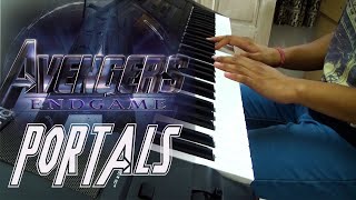 Avengers Endgame Portal Theme  Piano Cover [upl. by Avaria184]