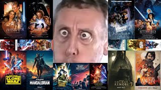 Star Wars Movies and TV Shows described by Michael Rosen [upl. by Eilojne]