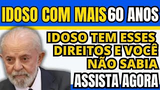 IDOSOS COM 61 62 63 64 E 65 ANOS TEM DIREITO RECEBER 10 BENEFÃCIOS EXCLUSIVOS [upl. by Sherrie]