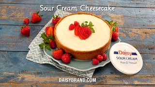 Sour Cream Cheesecake [upl. by Aij]