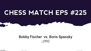 Bobby Fischer vs Boris Spassky  Fischer  Spassky 1992 [upl. by Peltz]