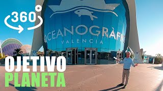 Objetivo Planeta  Oceanogràfic Valencia  Video 360  Lab RTVE [upl. by Allerus]