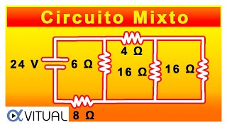 Cómo resolver un CIRCUITO Eléctrico MIXTO [upl. by Iur]