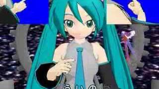 初音ミクが手話（指文字）で歌う「いろは歌」 with MikuMikuDance  Take2 [upl. by Eliott]