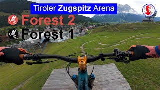 Forest Trails Extrem MTBAbenteuer in Lermoos Tiroler Zugspitz Arena 🚵‍♂️🏞️ [upl. by Lorine509]