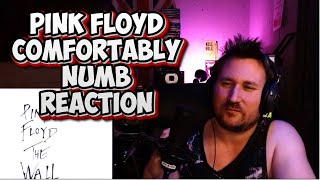 PINK FLOYD COMFORTABLY NUMB REACTION [upl. by Long]