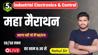 Industrial Electronics amp Control महा मैराथनPart5IEC 4th semester by Rahul Sirstudy powerpoint [upl. by O'Shee]