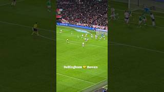 Bellingham 🤝 Bowen Goal Vs Ireland 🇮🇪 england [upl. by Alyat688]