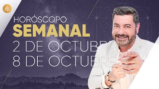 HORÓSCOPO semanal del 2 al 8 de Octubre Alfonso León Arquitecto de Sueños [upl. by Ivette]