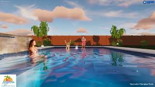 Staycation Fiberglass Pools  Ortiz Family  Punta Cana 14x35 [upl. by Lenneuq]