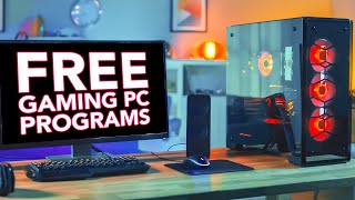 25 FREE PC Programs Every Gamer Should Have 2021 [upl. by Ecirpac]