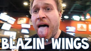 Blazin Wing Challenge New Record Time for Hottest Wings Ever  Furious Pete [upl. by Clancy]