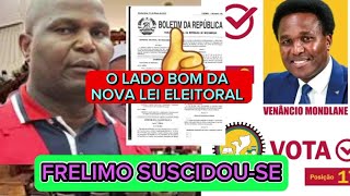 A nova lei eleitoral vai prejudicar a FRELIMO [upl. by Blondelle612]