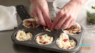 Mini DeepDish Pizzas  Everyday Food with Sarah Carey [upl. by Mylander]