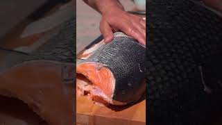 Salmón al horno con verduras cooking georgykavkaz asmr georgykavkazcocinero9632 [upl. by Aelc]