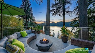 Oceanfront Luxury Real Estate On The West Coast  3451 Senkler Road Belcarra BC Canada 🇨🇦 [upl. by Virgel]