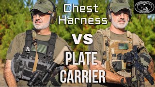 Fully Rigged Plate Carrier vs Slick Carrier and Chest Harness Which is best [upl. by Seely]