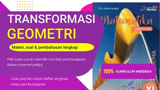 Rotasi Perputaran Transformasi Geometri MATEMATIKA kelas 11 kurikulum merdeka [upl. by Maloney]