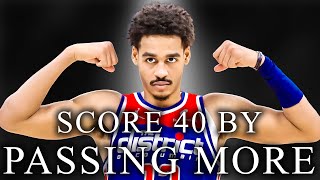 The Easiest Way To Score 40 Points In Basketball According To GOD [upl. by Trisha]